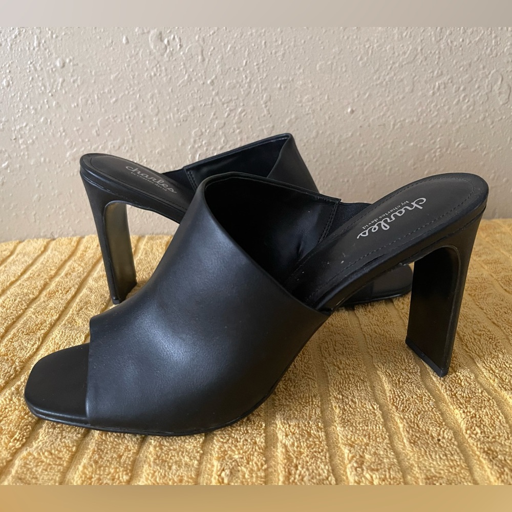 Charles by Charles Davis Size 11 Faux Leather Slide FREE SHIPPING